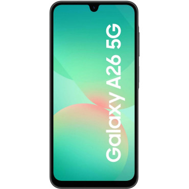 Samsung Galaxy | A26 (A266) | Black | 6.7 " | Super AMOLED | 1080 x 2340 pixels | Internal RAM 6 GB | 128 GB | Dual SIM | 5G | M