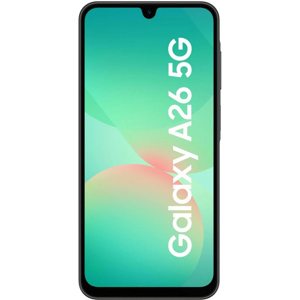 Samsung Galaxy | A26 (A266) | Black | 6.7 " | Super AMOLED | 1080 x 2340 pixels | Internal RAM 6 GB | 128 GB | Dual SIM | 5G | M