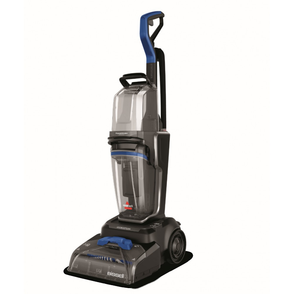Bissell Carpet Cleaner | PowerWash Hydrosteam | Corded operating | Washing function | 1400 W | Black/Cobalt Blue