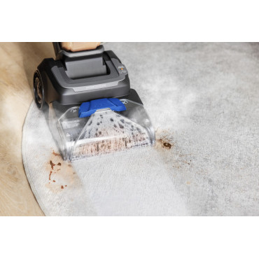 Bissell Carpet Cleaner | PowerWash Hydrosteam | Corded operating | Washing function | 1400 W | Black/Cobalt Blue