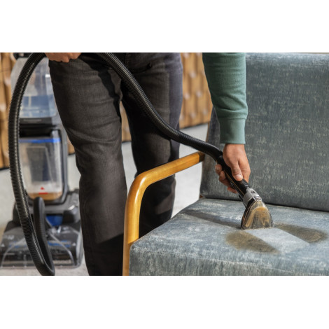 Bissell Carpet Cleaner | PowerWash Hydrosteam | Corded operating | Washing function | 1400 W | Black/Cobalt Blue