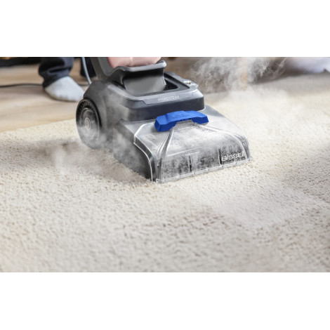 Bissell Carpet Cleaner | PowerWash Hydrosteam | Corded operating | Washing function | 1400 W | Black/Cobalt Blue