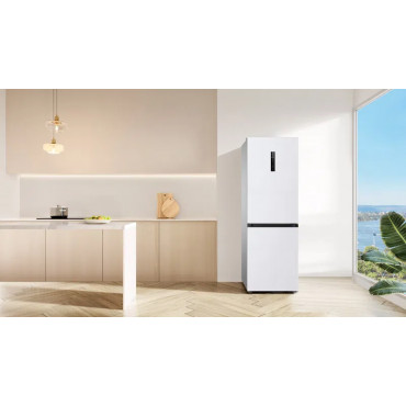 TCL Refrigerator | RP340BWD1 | Energy efficiency class D | Free standing | Combi | Height 185 cm | No Frost system | Fridge net 