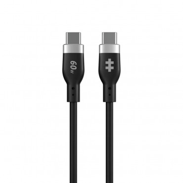 Hyper HyperJuice USB-C Silicone Charging Cable | HJ4011BKGL