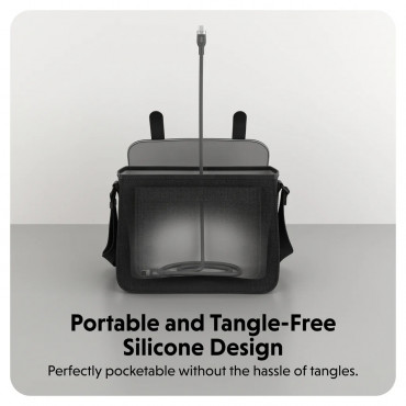 Hyper HyperJuice USB-C Silicone Charging Cable | HJ4011BKGL