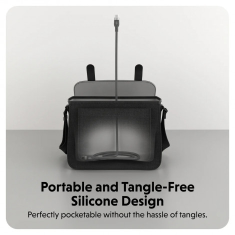 Hyper HyperJuice USB-C Silicone Charging Cable | HJ4011BKGL