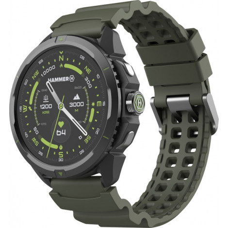 Hammer Watch 2 | Smart watch | AMOLED | 1.5 | Military Edition