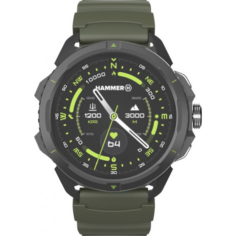 Hammer Watch 2 | Smart watch | AMOLED | 1.5 | Military Edition