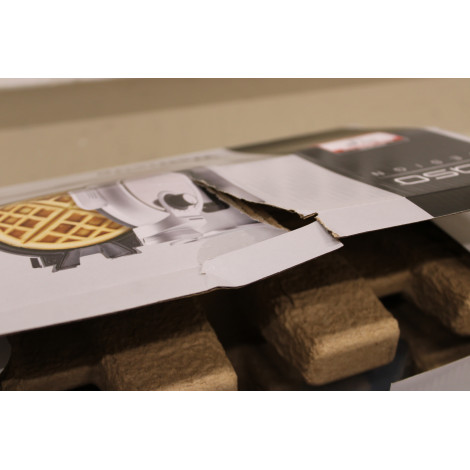 SALE OUT. Caso WaffleUp Waffle Maker, 800 W, Stainless Steel, DAMAGED PACKAGING | Caso WaffleUp | Waffle Maker | 800 W | Number 