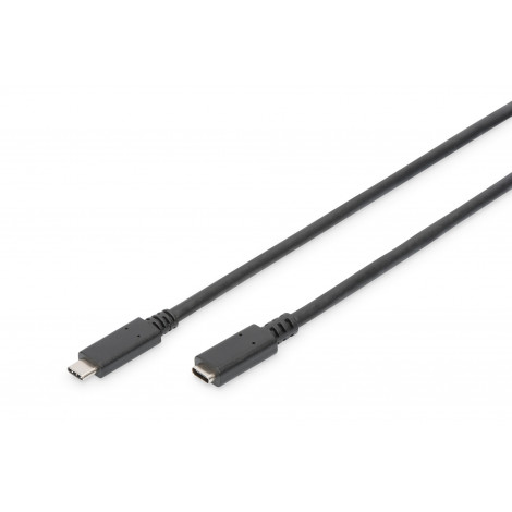 Digitus USB Type-C extension cable, Type-C - C | AK-300210-015-S