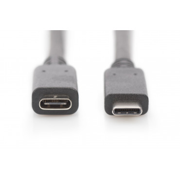 Digitus USB Type-C extension cable, Type-C - C | AK-300210-015-S