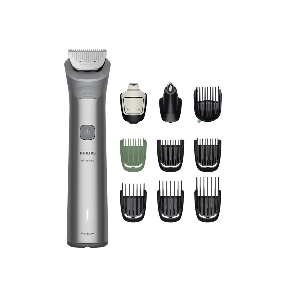 Philips All-in-One Trimmer | MG5921/15 5000 Series | Cordless | Wet & Dry | Number of length steps 11 | Light Gray