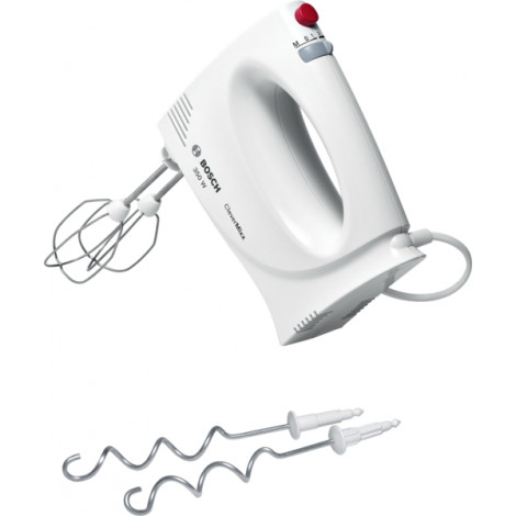 Bosch Hand Mixer MFQ3030 Hand Mixer 350 W Number of speeds 4 Stainless steel/Plastic Turbo mode White