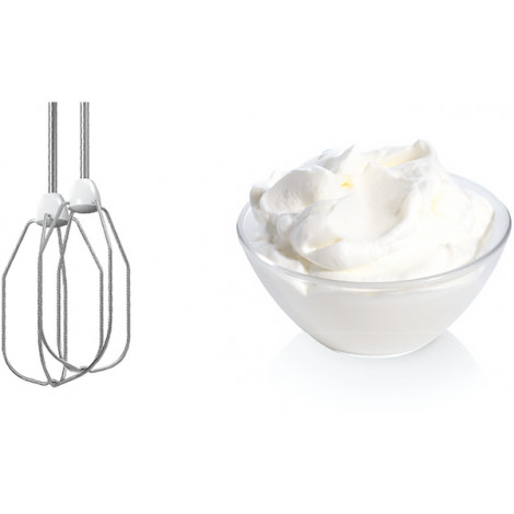 Bosch Hand Mixer MFQ3030 Hand Mixer 350 W Number of speeds 4 Stainless steel/Plastic Turbo mode White