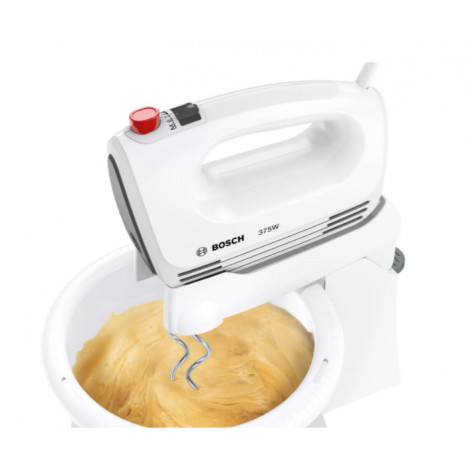 Bosch | Mixer | CleverMixx MFQ2600G | Mixer with bowl | 375 W | Number of speeds 4 | Turbo mode | White