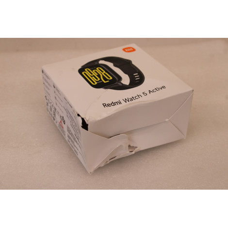 SALE OUT. Redmi Watch 5 Active | Smart watch | LCD | 2.0 | Waterproof | DAMAGED PACKAGING | Midnight Black