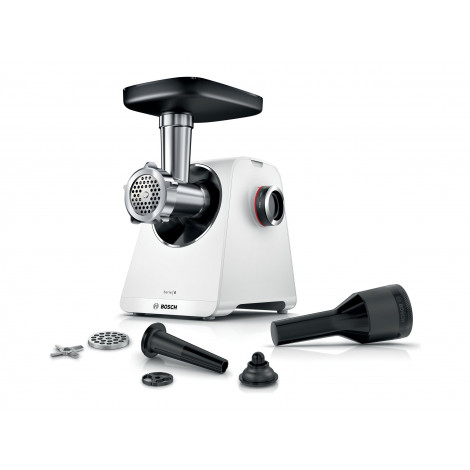 Bosch MFWS607W Meat mincer, Power 2100 W, White