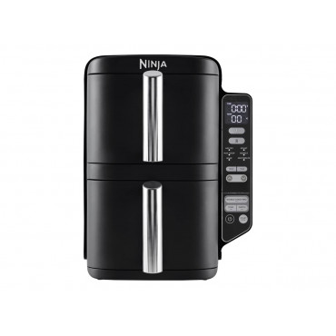 NINJA Double Stack Vertical Air Fryer with 2 Stacking Drawers | SL300EU | Power 2470 W | Capacity 7.6 L | Black