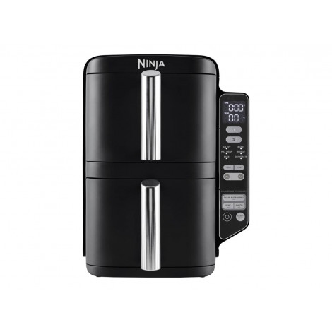 NINJA Double Stack Vertical Air Fryer with 2 Stacking Drawers | SL300EU | Power 2470 W | Capacity 7.6 L | Black