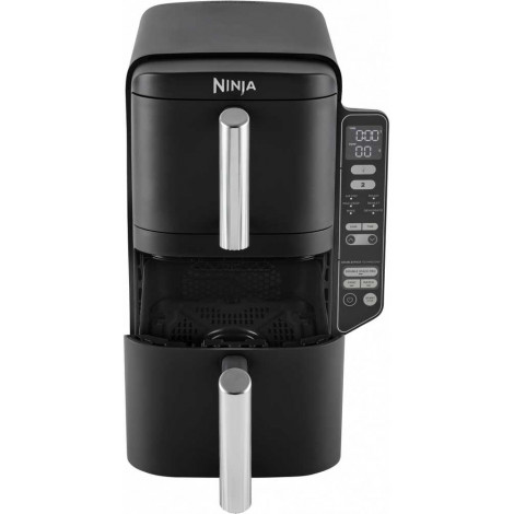 NINJA Double Stack Vertical Air Fryer with 2 Stacking Drawers | SL300EU | Power 2470 W | Capacity 7.6 L | Black