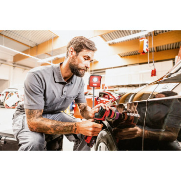 The smart cordless polisher 12 V, rotary and random orbital free-running | PXE 80 12-EC/2.5 SET