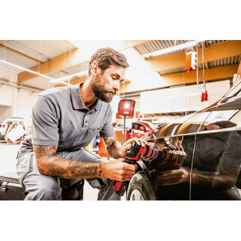 The smart cordless polisher 12 V, rotary and random orbital free-running | PXE 80 12-EC/2.5 SET