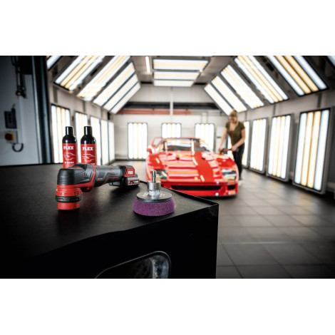 The smart cordless polisher 12 V, rotary and random orbital free-running | PXE 80 12-EC/2.5 SET