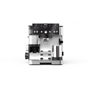 NINJA | Luxe Cafe Essential Espresso Machine | ES501EU | Pump pressure 9 bar | Built-in milk frother | Semi-automatic | Black