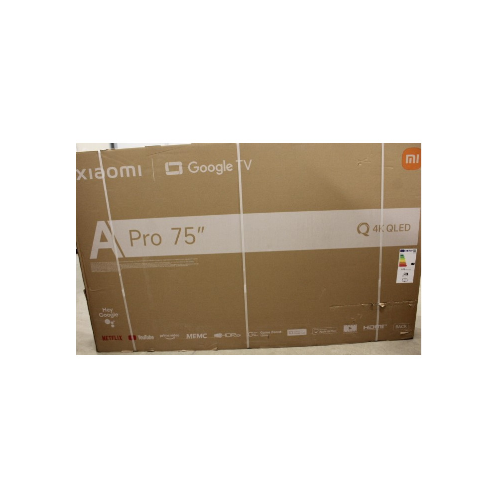 SALE OUT. Xiaomi QLED TV A Pro 2026 | 75 | Smart TV | Google TV | 4K UHD | DAMAGED PACKAGING