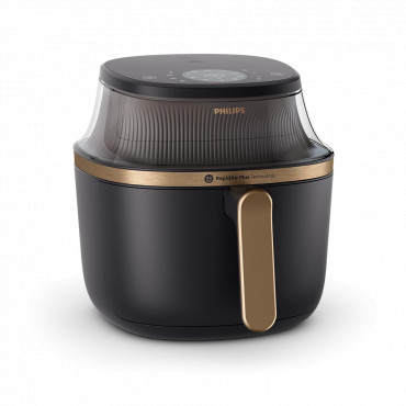 Philips Airfryer | NA322/00 3000 Series | Power 1400 W | Capacity 4.2 L | RapidAir Plus | Black