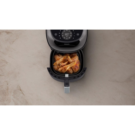 Philips Airfryer | NA322/00 3000 Series | Power 1400 W | Capacity 4.2 L | RapidAir Plus | Black