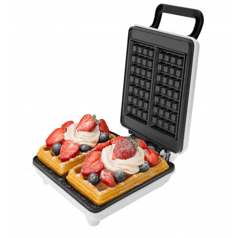 Mesko Waffle Maker | MS 3091 | 1800 W | Number of pastry 2 | Belgium | White