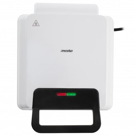 Mesko Waffle Maker | MS 3091 | 1800 W | Number of pastry 2 | Belgium | White