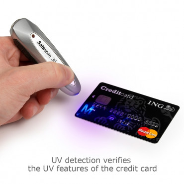 SAFESCAN | 35 | Grey | Suitable for Banknotes, ID documents | Number of detection points 3