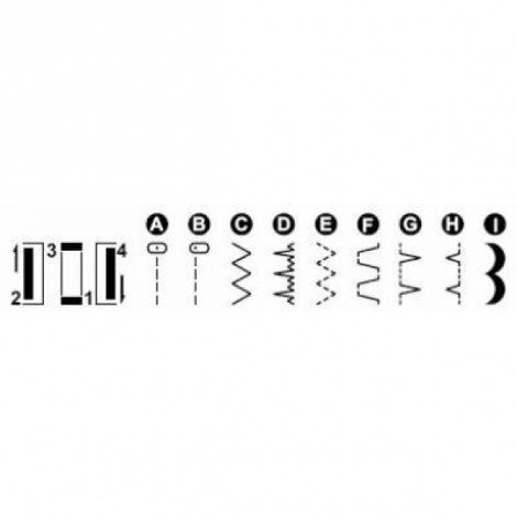 Singer | SMC 1409 | Number of stitches 9 | White