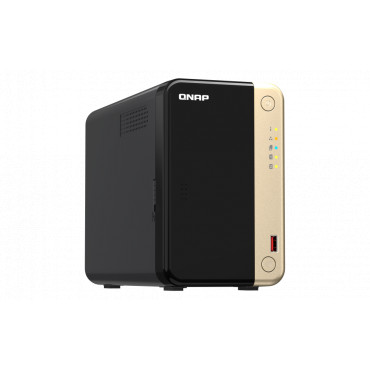 QNAP | 2-Bay desktop NAS | TS-264-8G | Intel Celeron | N5095 4-core | Processor frequency 2.9 GHz | 8 GB