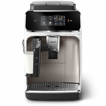 Philips Coffee maker | EP2333/40 | Pump pressure 15 bar | Built-in milk frother | Fully Automatic | 1500 W | White