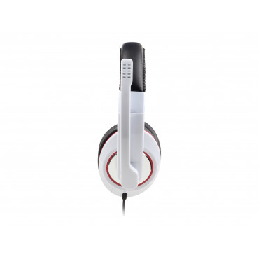 Gembird | MHS-001-GW | Stereo headset | Built-in microphone | 3.5 mm | Glossy white