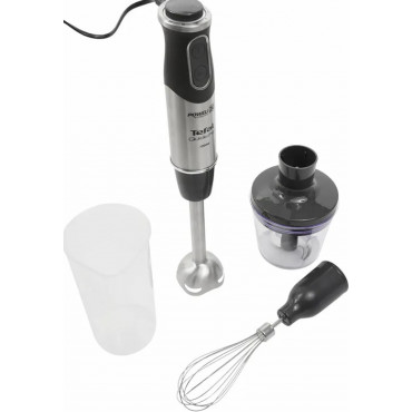 TEFAL | Blender | Quickchef 3-in-1 HB656838 | Hand Blender | 1000 W | Number of speeds 20 | Turbo mode | Chopper | Black