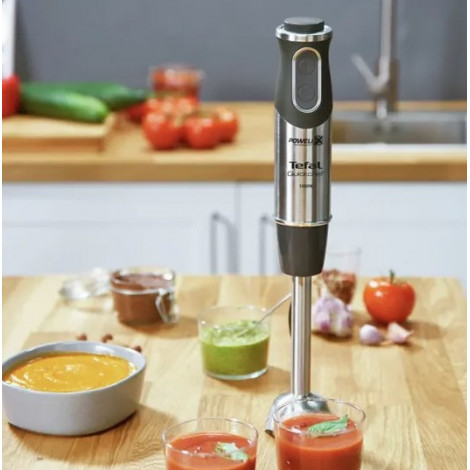 TEFAL | Blender | Quickchef 3-in-1 HB656838 | Hand Blender | 1000 W | Number of speeds 20 | Turbo mode | Chopper | Black