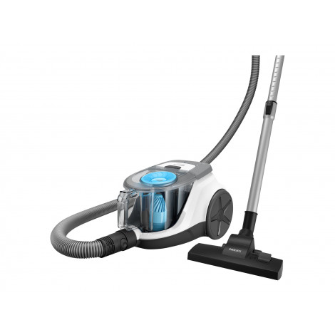 Philips | Vacuum Cleaner | XB2122/09 | Bagless | Power 850 W | Dust capacity 1.3 L | Arctic White/Sky Blue