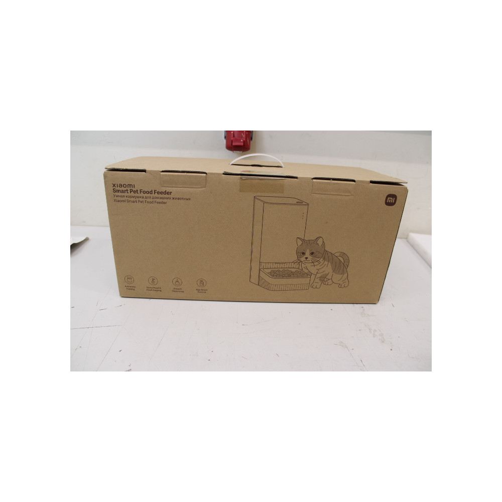 SALE OUT. Xiaomi | Smart Pet Food Feeder EU | Capacity 3.6 L | White | USED, SCRATCHED,NO MANUAL,NO POWER CORD