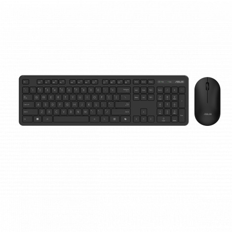 Asus CW100 | Keyboard and Mouse Set | Wireless | Russian | Black | RF 2.4GHz