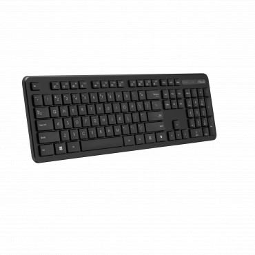 Asus CW100 | Keyboard and Mouse Set | Wireless | Russian | Black | RF 2.4GHz