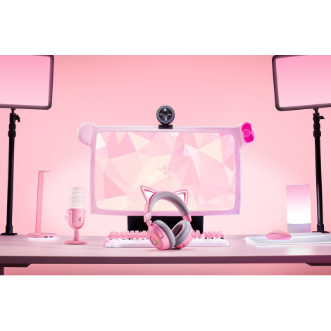 Razer | Headset | Kraken Kitty V3 Pro | Bluetooth | Over-Ear | Quartz