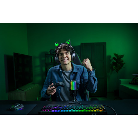 Razer | Headset | Kraken Kitty V3 Pro | Bluetooth | Over-Ear | Black