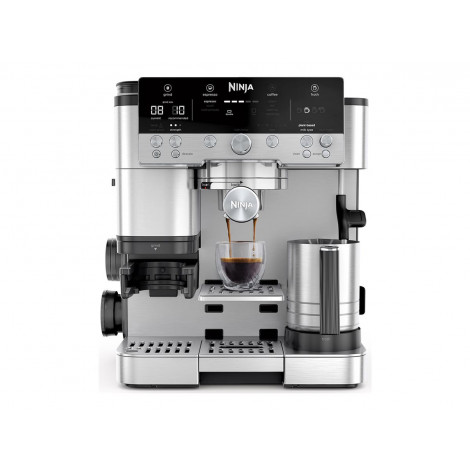 NINJA Espresso Coffee Maker | ES601EU Luxe Café Premier | Pump pressure 11 bar | Built-in milk frother | Ground | 1650 W | Black