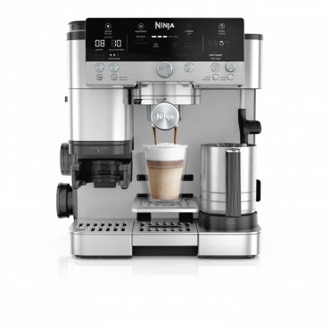 NINJA Espresso Coffee Maker | ES601EU Luxe Café Premier | Pump pressure 11 bar | Built-in milk frother | Ground | 1650 W | Black