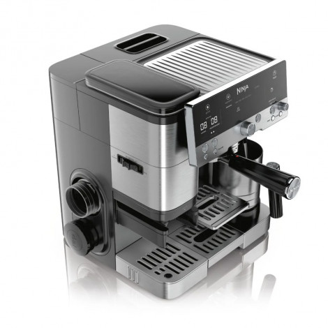 NINJA Espresso Coffee Maker | ES601EU Luxe Café Premier | Pump pressure 11 bar | Built-in milk frother | Ground | 1650 W | Black
