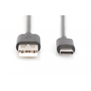 Digitus USB Type-C connection cable, Type USB-A to USB-C | AK-300154-018-S
